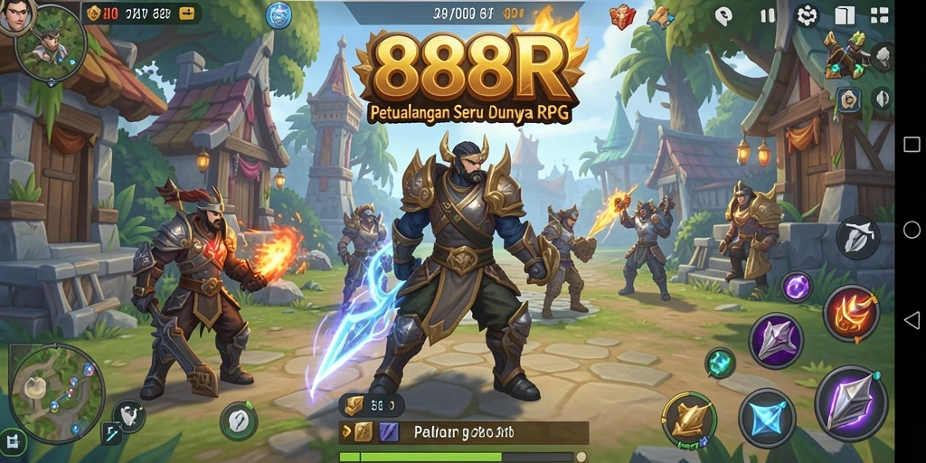 Gameplay seru dan interaktif dalam 888R yang memukau.
