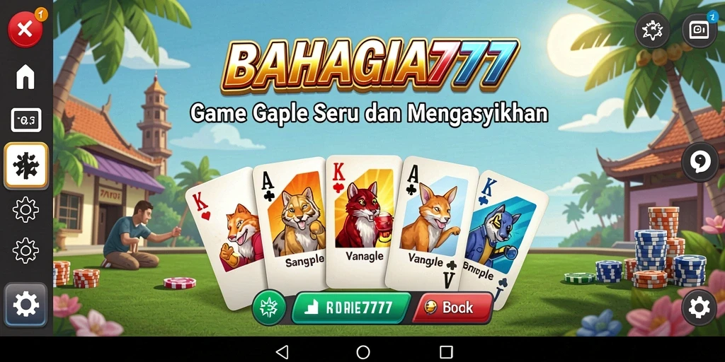 Tampilan gameplay BAHAGIA777 yang seru dan menarik.