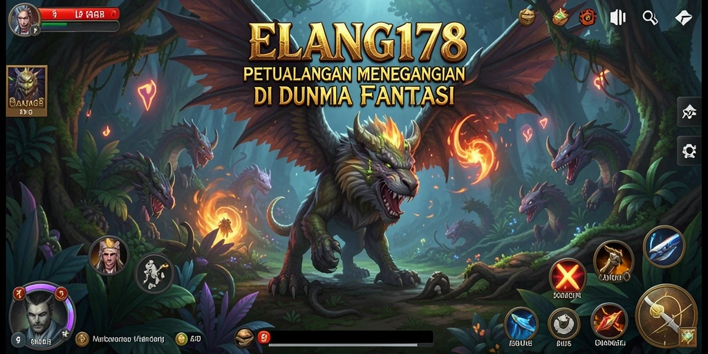 Tangkapan layar gameplay ELANG178 menampilkan misi mendebarkan dan dunia berwarna-warni.
