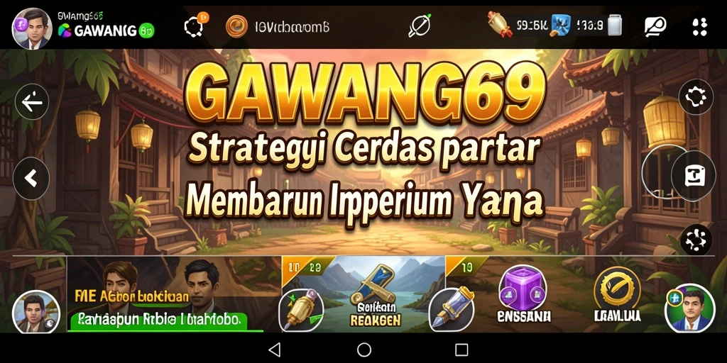 Tampilan gameplay GAWANG69 yang menarik dan strategis.