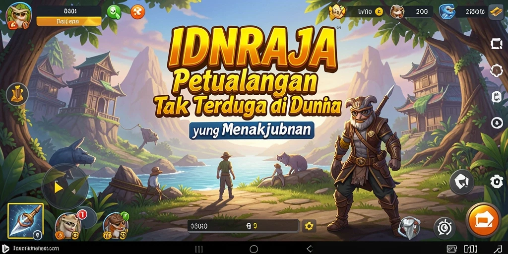 Tampilan gameplay yang menampilkan karakter dalam petualangan mendebarkan.