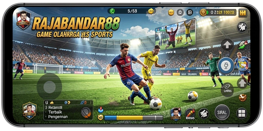 Screenshot gameplay <strong>RAJABANDAR88</strong> yang menunjukkan aksi seru dalam game olahraga.