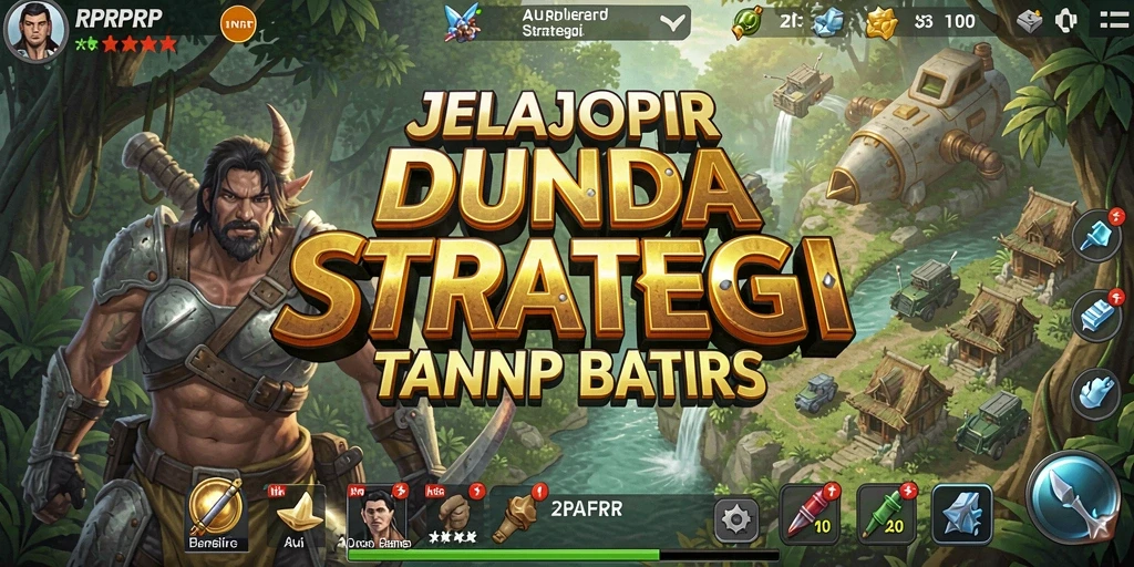 Tampilan gameplay strategi yang menarik dalam RPRPRP.
