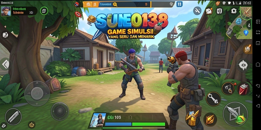 Tampilan gameplay SUNEO138 yang menarik dan interaktif.