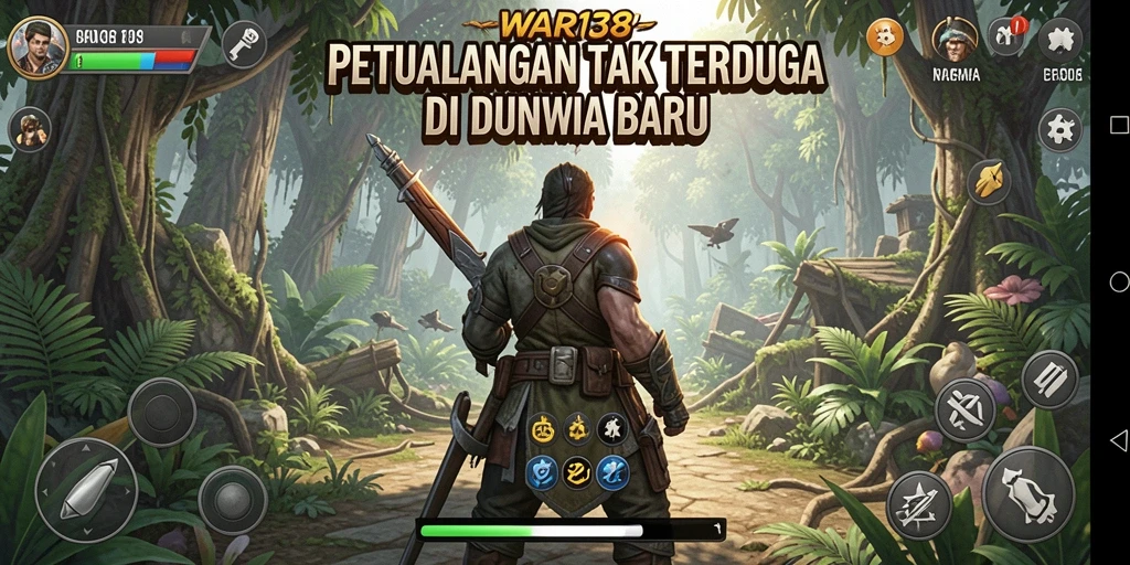 Tangkapan layar menunjukkan gameplay seru dan penuh petualangan di WAR138.