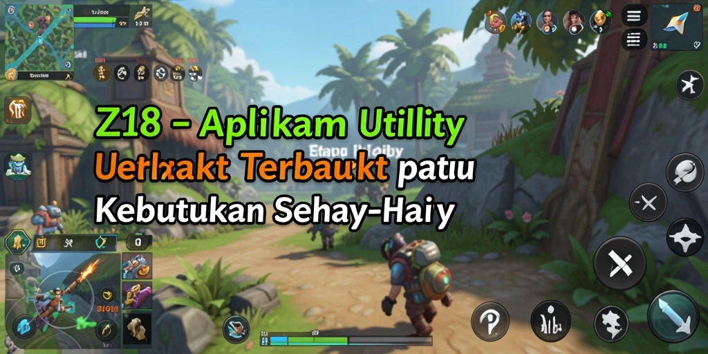 Tampilan antarmuka Z18 dengan fitur pengingat