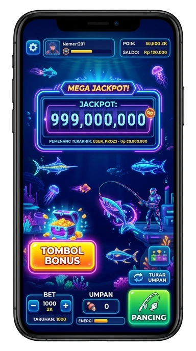 Tampilan antarmuka aplikasi 999zk yang menarik.
